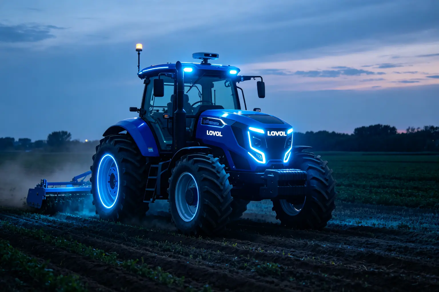 electric farm tractor